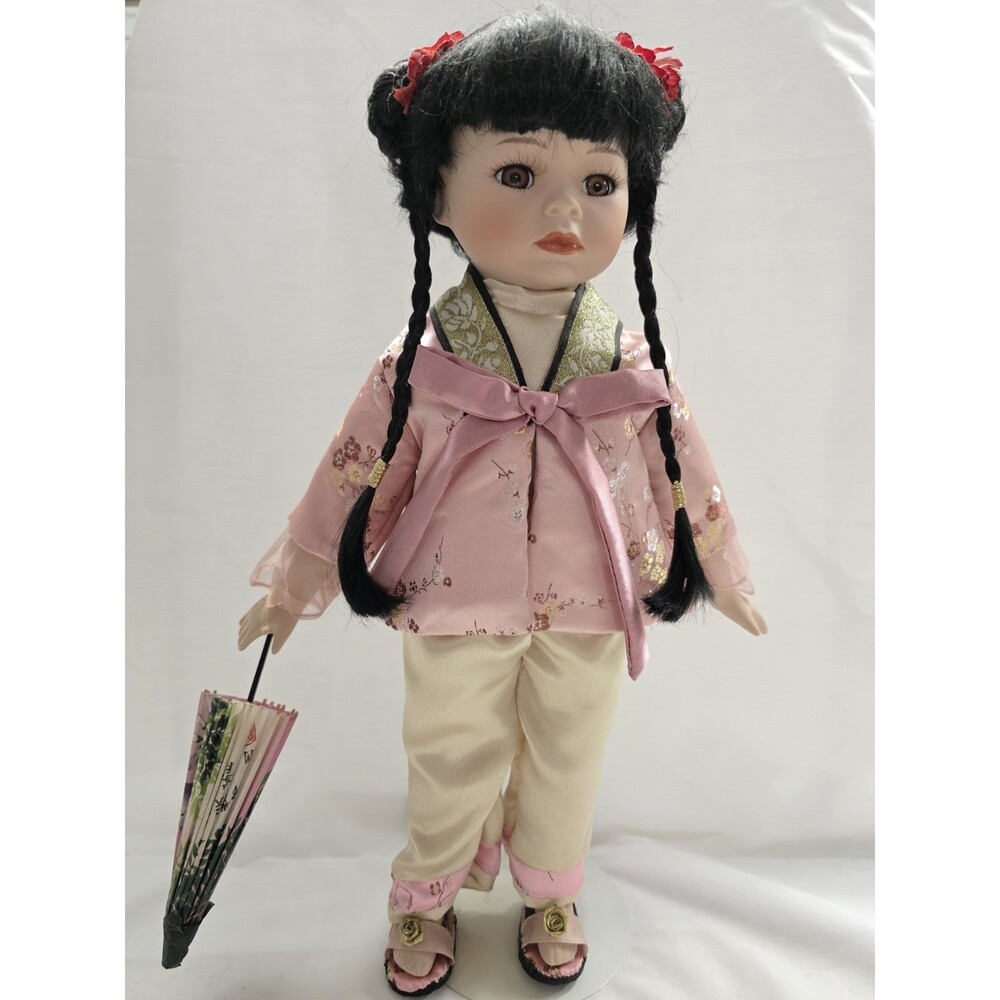 Vintage "Shali" porcelain Asian doll from the Madison Lee Limited Collection